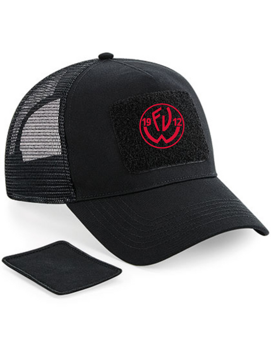 Snapback Schwarz/Rot